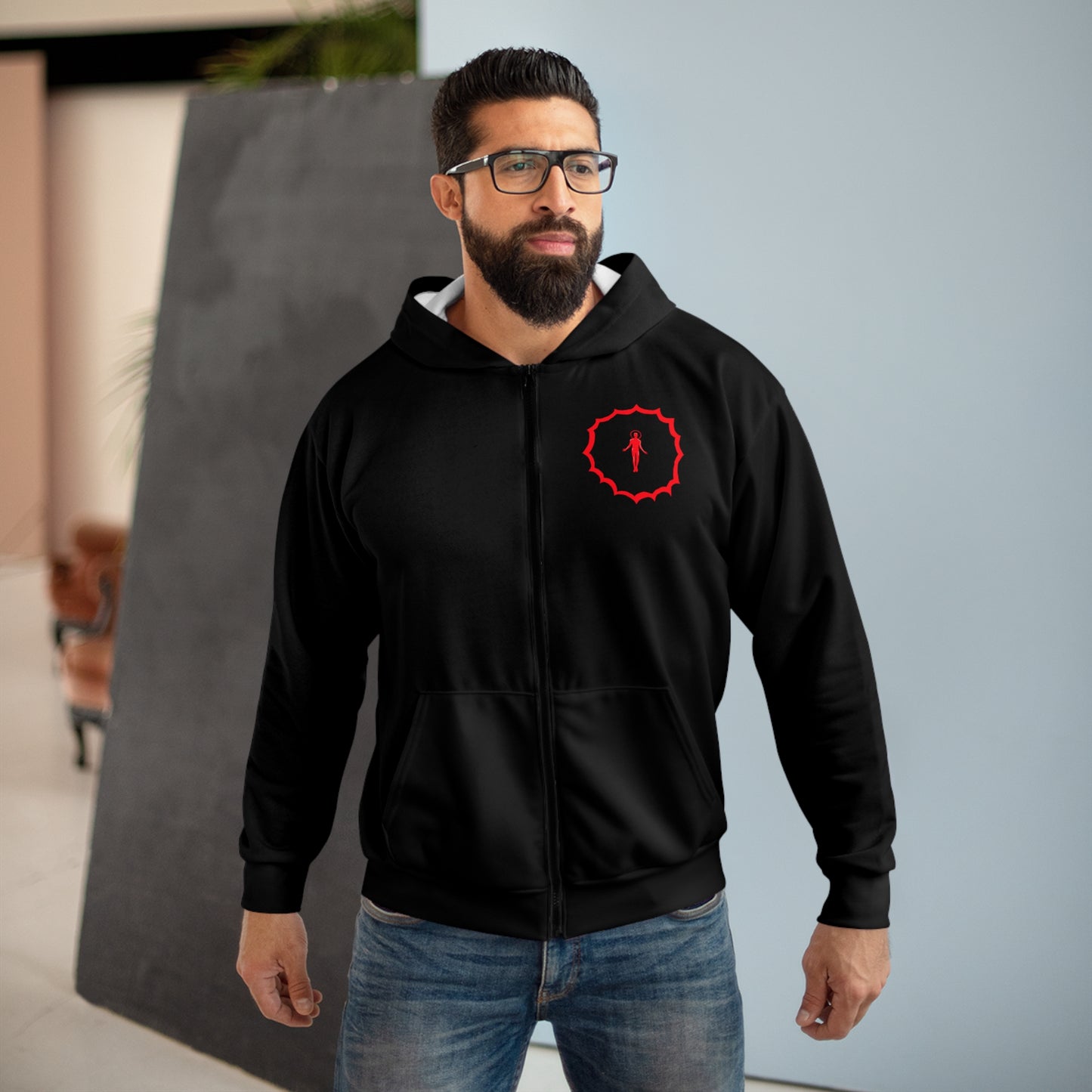 Worth The Pain Zip Hoodie